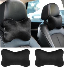 2PCS Car Headrest Pillow,Soft & Comfortable Car Neck Pillow for Driving Fatigue Relieve