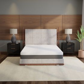 Omne Fria 10 Inch Queen Medium Firm Mattress With Cooling Cover