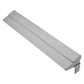 Bed Wedge Pillow for Headboard, King Size, 76"x10"x6" Bed Gap Filler, Fill 0-7" Gap Between Headboard and Mattress (Number: 2 Pcs, size: 76x6x10 inch)